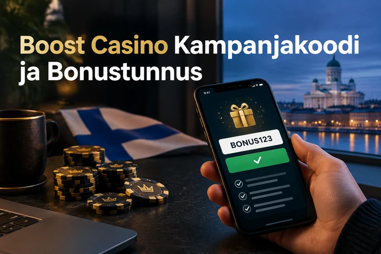 Boost Casino Kampanjakoodi ja Bonustunnus