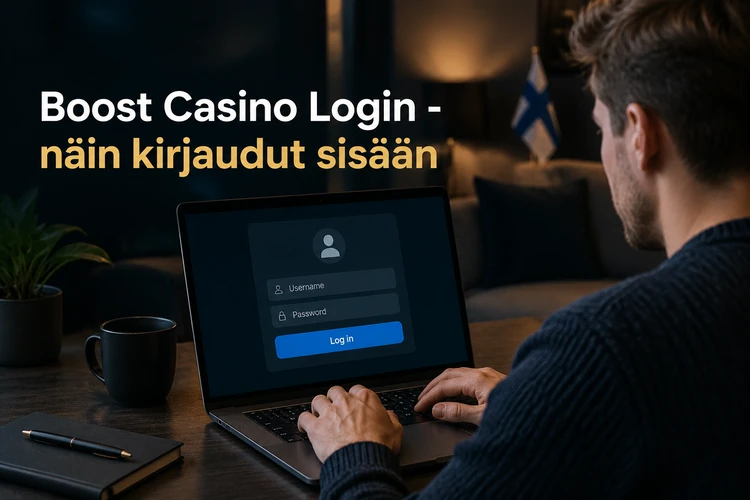 Boost Casino Login - näin kirjaudut sisään