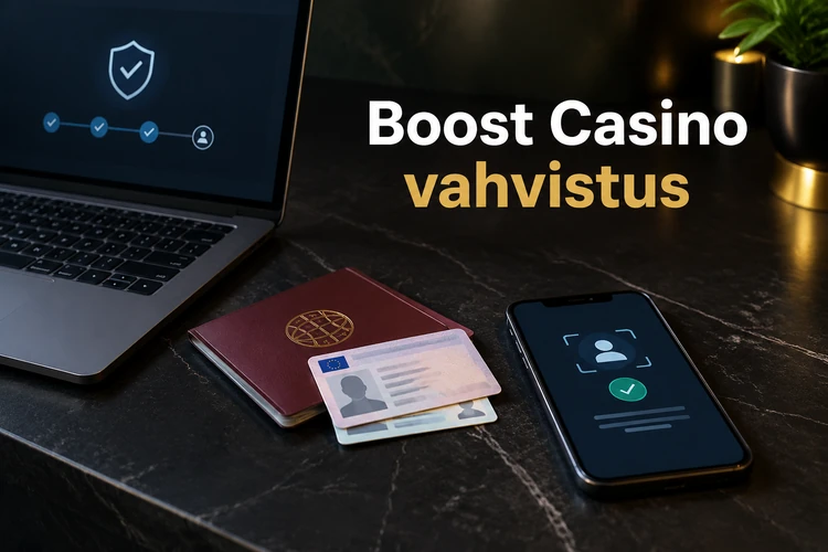 Boost Casino vahvistus